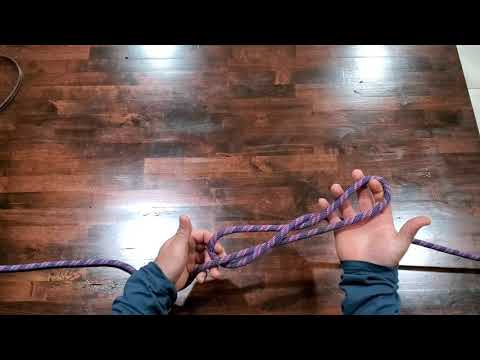 Rope Rescue  knots: Inline Figure Eight