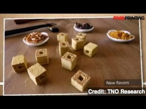 美國宇航局資助開發3D打印食品 (NASA Funds Development of 3D Printed Food)