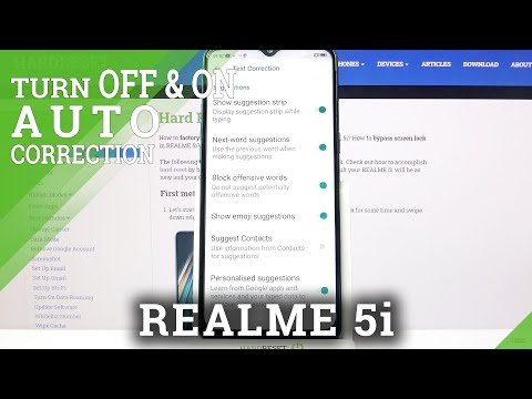 How to Locate Text Correction Settings in Realme 5i – Find Helpful Typing Features