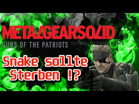 Die Entwicklung von Metal Gear Solid 4 - Snake sollte sterben und Hideo Kojima auch