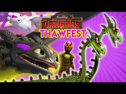 NEW HYBRID DRAGON, FLIGHTSUITS & MORE! THAWFEST EVENT | School of Dragons