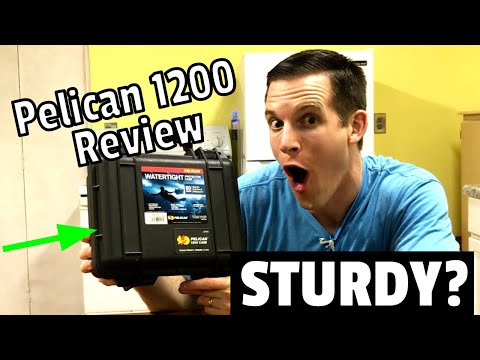 MY REVIEW: Pelican 1200 Case With Foam // Waterproof Case // Cameras, Guns, Phones, Watches, Tools