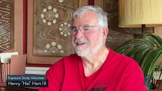 Exposure Study Participant - Henry Hal Hart