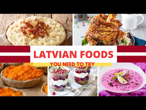 Latvia Foods | 🇱🇻 | Top Traditional Latvian Foods | Latvian Cuisine