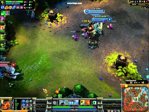 Epic Ahri Runs away from nauti ulti