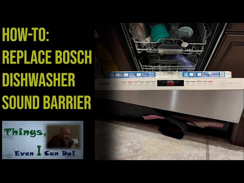 Bosch Rubber Sound Insulation Piece Replacement (DIY)
