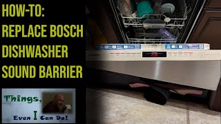 Bosch Rubber Sound Insulation Piece Replacement (DIY)