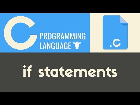 If Statements | C | Tutorial 18
