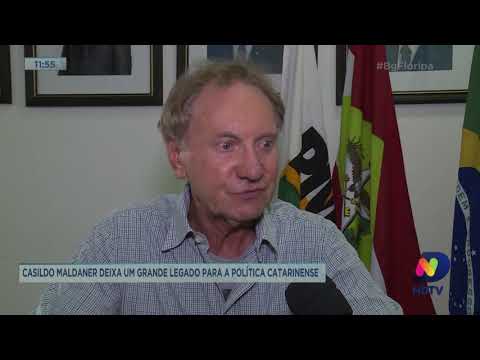 Morre aos 79 anos o ex-governador de SC, Casildo Maldaner