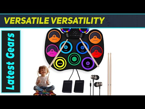 Oirtmiu 9-Pad Electronic Drum Set: The Best Portable Beat Machine!