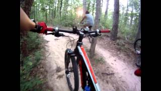 Camping and MTB'ing at Huntsville State Park