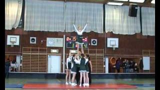 preview picture of video 'Cheerleader uppvisning i Vasahallen, Hedemora. 2010-02-19'