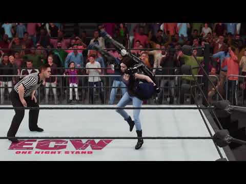 WWE 2K18 Jessica Jones vs. Domino - Extreme Rules