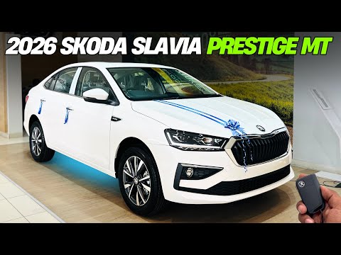 2026 🔥 Skoda Slavia Prestige Full Detailed Review ✅ Price & Features ❤️ Better Than VW Virtus?