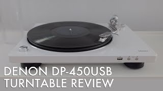 Video thumbnail for Denon DP-450USB Turntable Review - Who Is This Record Player For? by Andrew Robinson