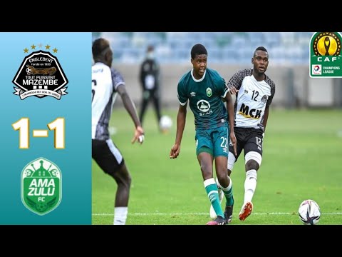 Tp mazembe vs Amazulu(1-1)Extended Highlights :Caf Champions league... GEN X)