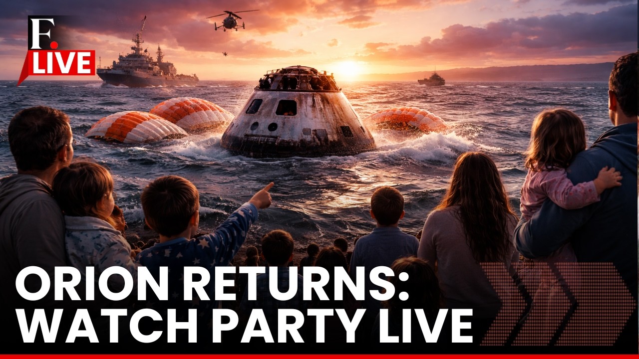 Artemis II Splashdown Watch Party LIVE: Families Gather to Witness History as Crew Returns to Earth