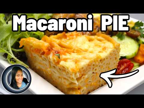 DELICIOUS Macaroni Pie Recipe