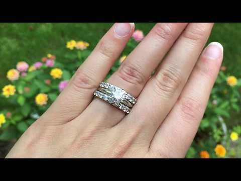 1.5 Ct. Straight Shared Prong Ring Jacket - TwoBirch - TB-GUARD-0176-WG-N