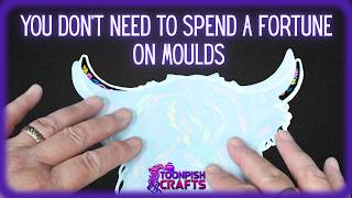 No Mold? No Problem! Easy DIY Resin Highland Cow!