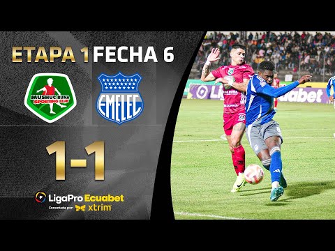 FULL RECAP: MUSHUC RUNA 1-1 EMELEC | LIGA PRO - ECUABET