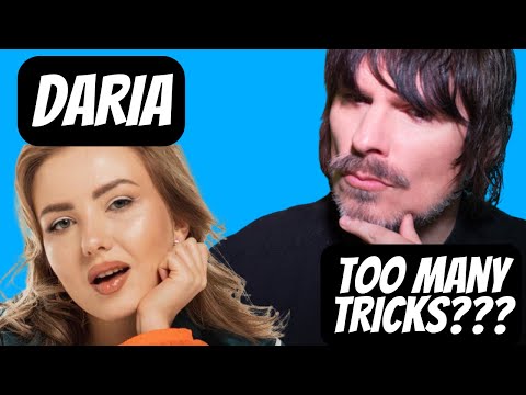 PRO SINGER'S first REACTION to DARIA - LOVE BLIND (LIVE)