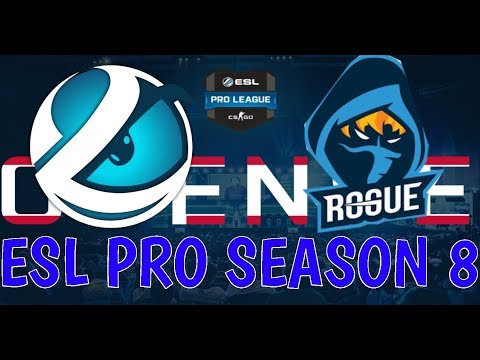 Luminosity vs Rogue  ESL Pro League Season 8 Highlights CSGO - Inferno