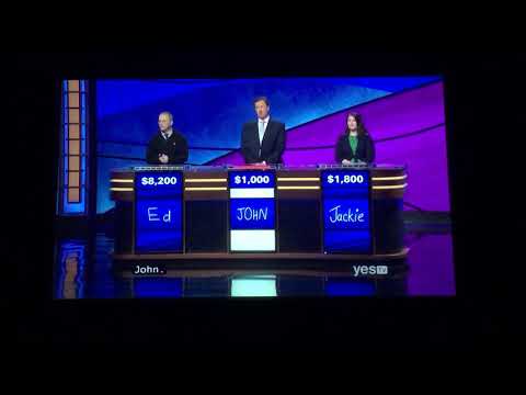 Jeopardy FUNNY MOMENT, “Beef Tacos” instead of Taquitos?? 😂 Ed Condon Day 2 (10/16/19)