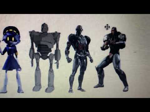 Robot/Cyborg/Android Character Elimination