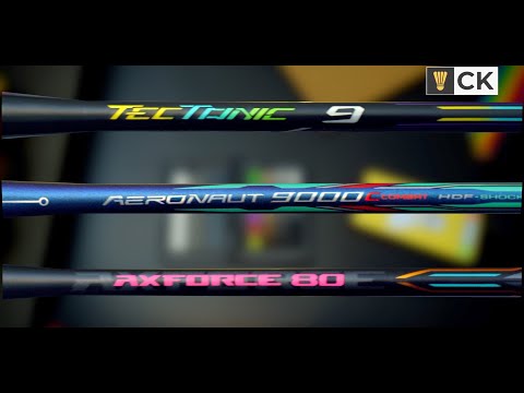 Li Ning AxForce 80 vs Tectonic 9 vs Aeronaut 9000C Review & Comparison