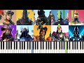 Fortnite Chapter 1 Piano Medley (Synthesia)