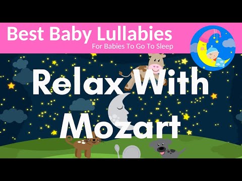BABY MOZART Best of Mozart Baby Sleep  Music for A Peaceful Baby Bedtime RELAX WITH MOZART Album Video