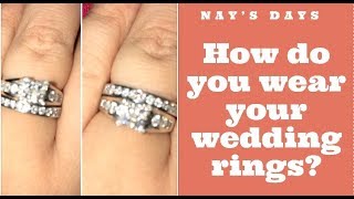 HOW DO YOU WEAR WEDDING RINGS?