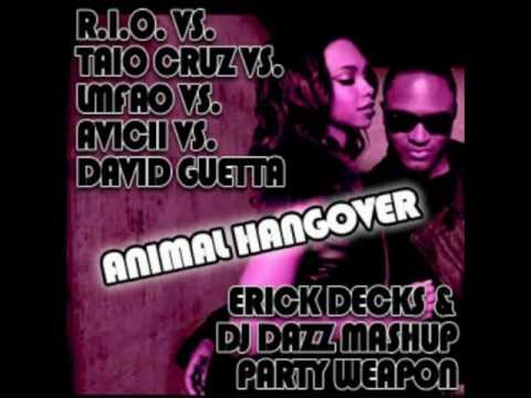 Mashup 2012 - RIO Vs Taio Cruz Vs LMFAO Vs Avicii Vs David Guetta - Animal Hangover (Erick_Decks)