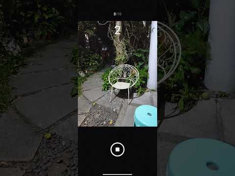 timed burst mode in xiaomi phones (miui 12.5) -please view in landscape