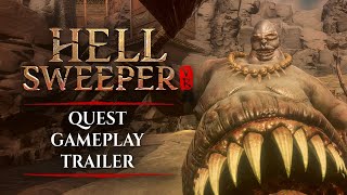 Hellsweeper VR l Quest Gameplay Trailer [PEGI]