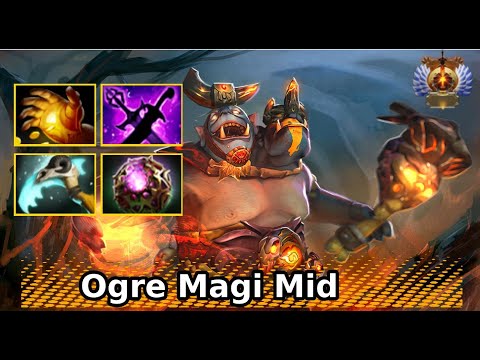 Ogre Magi Mid Midas + Octarine | Dota 2 Immortal Player New Meta Highlights