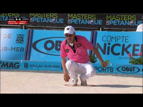 Masters de pétanque 2015 -  Finale - Soulac sur mer - 2nde étape