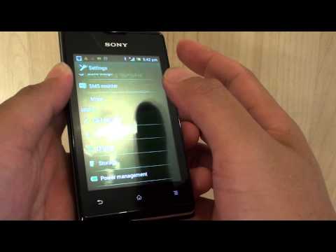 Sony XperiaE: How to Enable/Disable Call Waiting