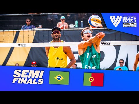 Pedro Solberg/Guto vs. Pedrosa/Campos - Semi Finals Highlights Edmonton 2023 #BeachProTour