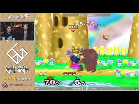 King Quiggles (Fox) vs Zhao (Marth) - Smash On Tap 4 - SSBM Losers Bracket