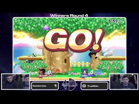 BP | Truemain (Sonic) vs IC | KOSSismoss (Mr. Game & Watch) - Orbitar 24 - Winners Round 4
