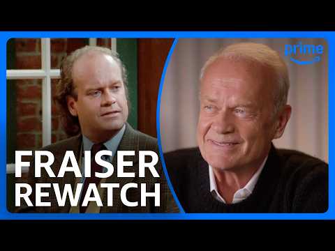 Kelsey Grammer Reacts To Classic Frasier Scenes | Roll Playback | Prime Video