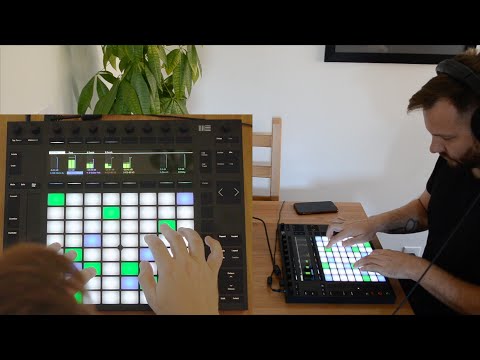 Ableton Push 2 - Live ambient performance