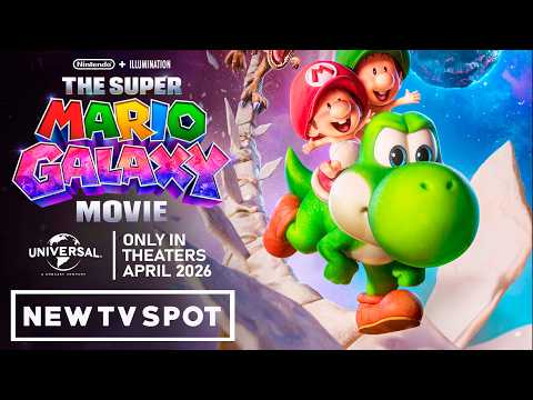 The Super Mario Galaxy Movie TV SPOT!! (TEASER TRAILER‼️) | the super mario galaxy movie trailer