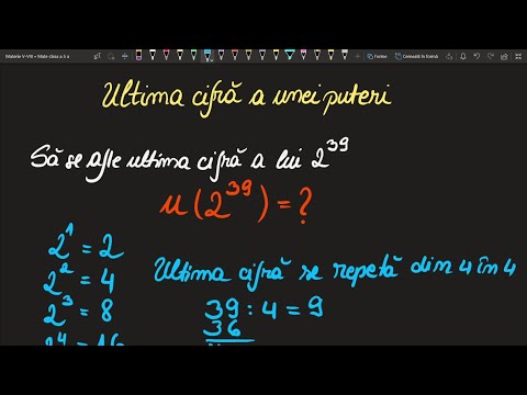 The last digit of a power 5th grade Theory Exercises (Learn Easy Mathematics-Online Meditations)