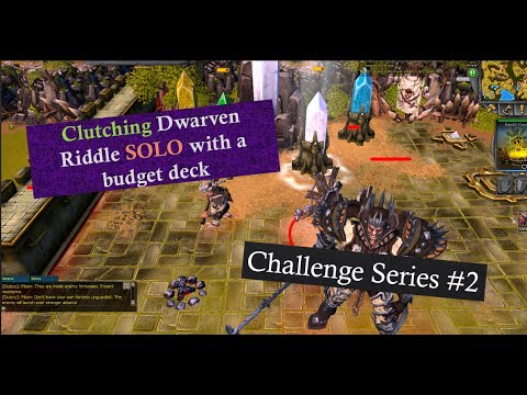 Battleforge/Skylords Reborn Challenge Series #2 - The Dwarven Riddle Expert Solo, [With Commentary]