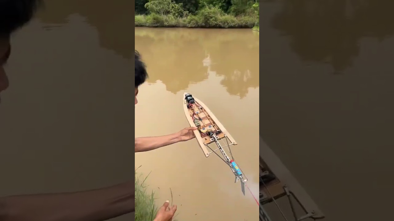 DIY Handcraft speedboat #power