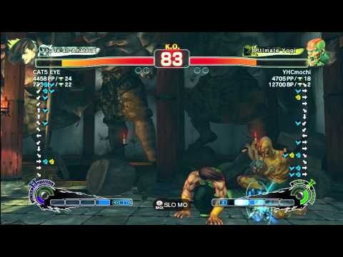 SSF4 AE [Yang] CAT5 EYE vs YHCmochi [Dhalsim]
