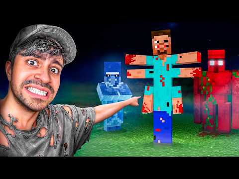 ماينكرافت النسخة المرعبة جداً !! 😱